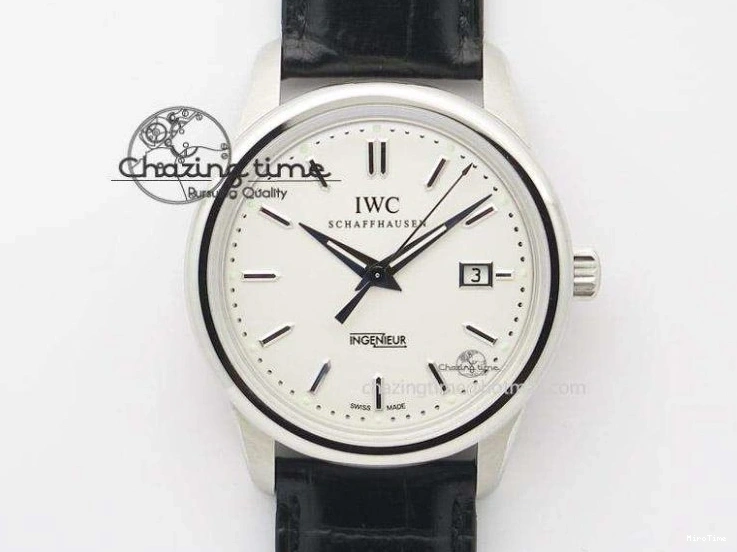 MIROTIME 0418 Efficient Mark XVIII Le Petit Prince IW327001 SS MKS 1:1 Best Edition White Dial On Leather Strap MIYOTA9015 V 7220